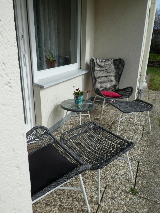 Ferienwohnung Am Hirschpark บัดเพอร์ทอนท์ ภายนอก รูปภาพ