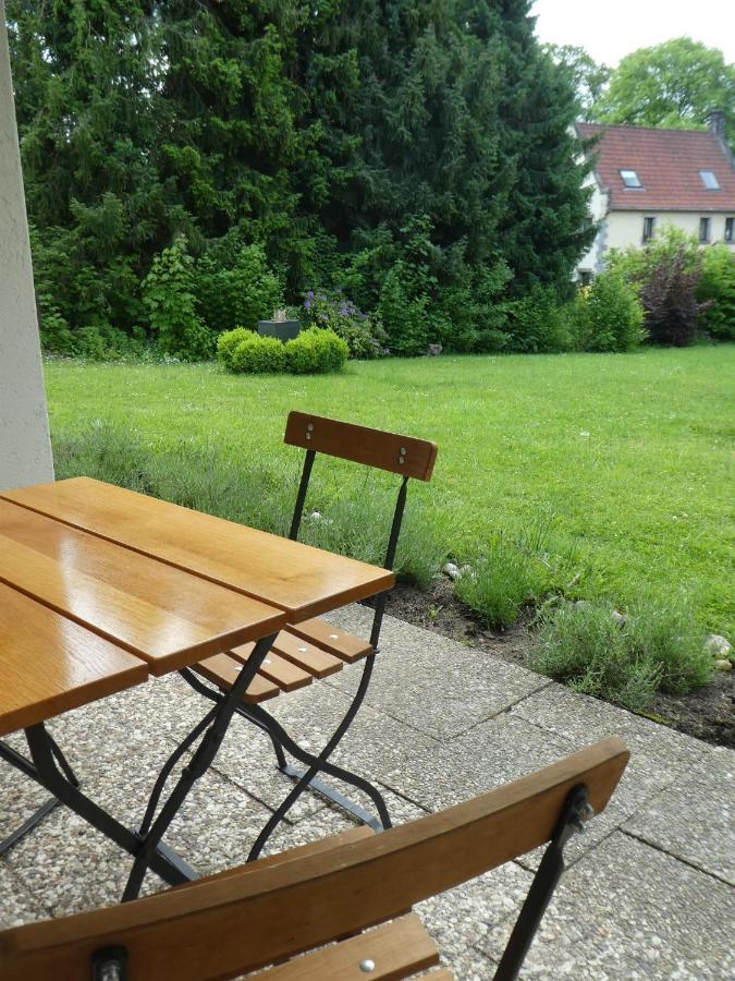 Ferienwohnung Am Hirschpark บัดเพอร์ทอนท์ ภายนอก รูปภาพ